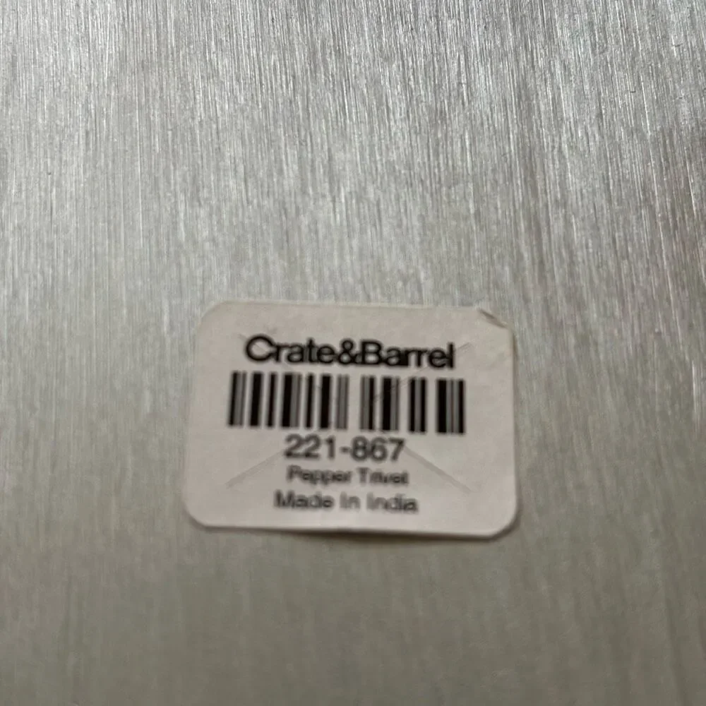 Crate & Barrel Pepper Trivet 221-867 Made In India
